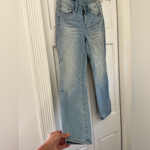 J.Crew Vintage Cropped Jeans women’s size 25 light denim mid-rise straight leg - Picture 6 of 9